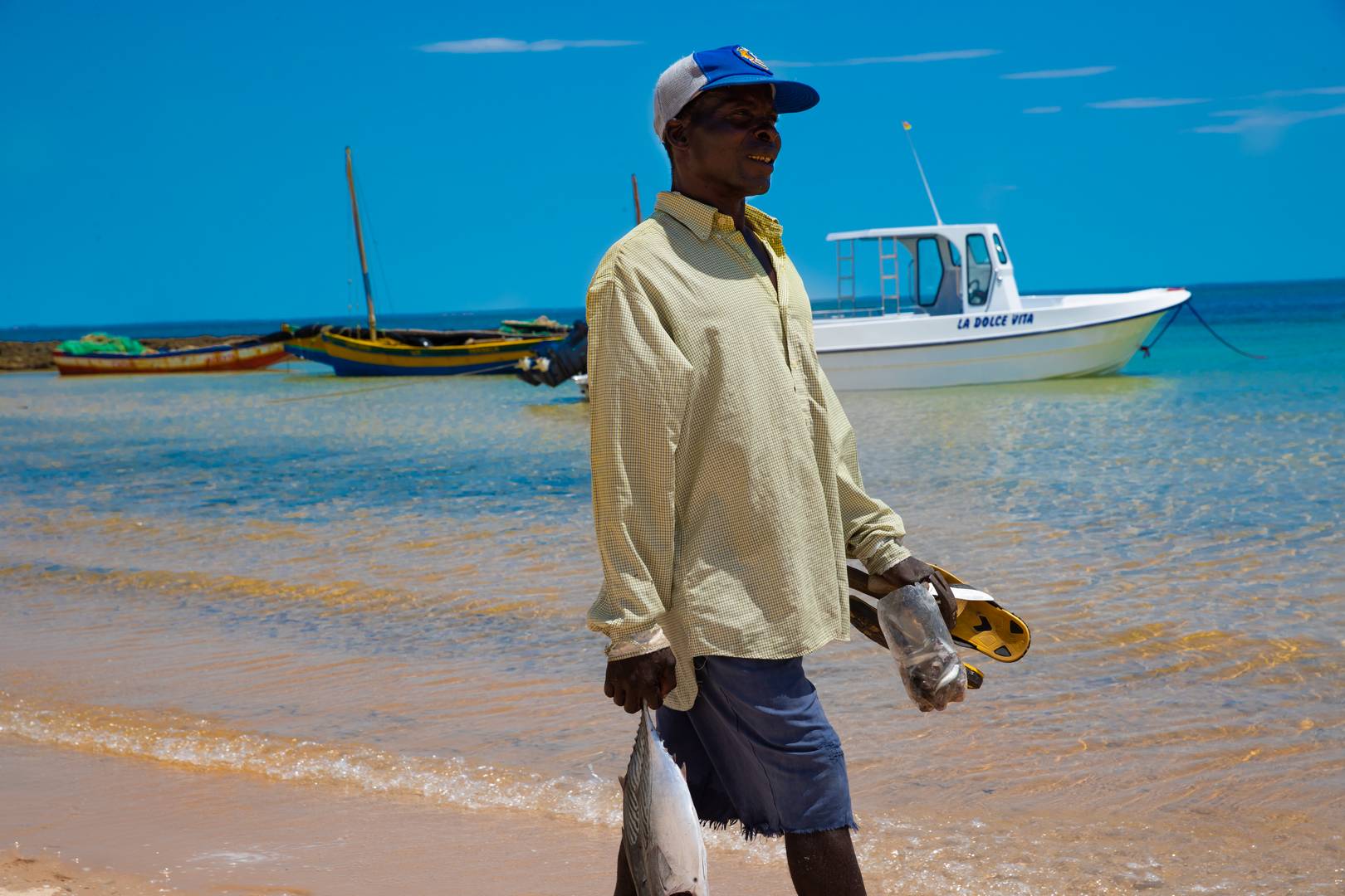 Fresh catch from the islands